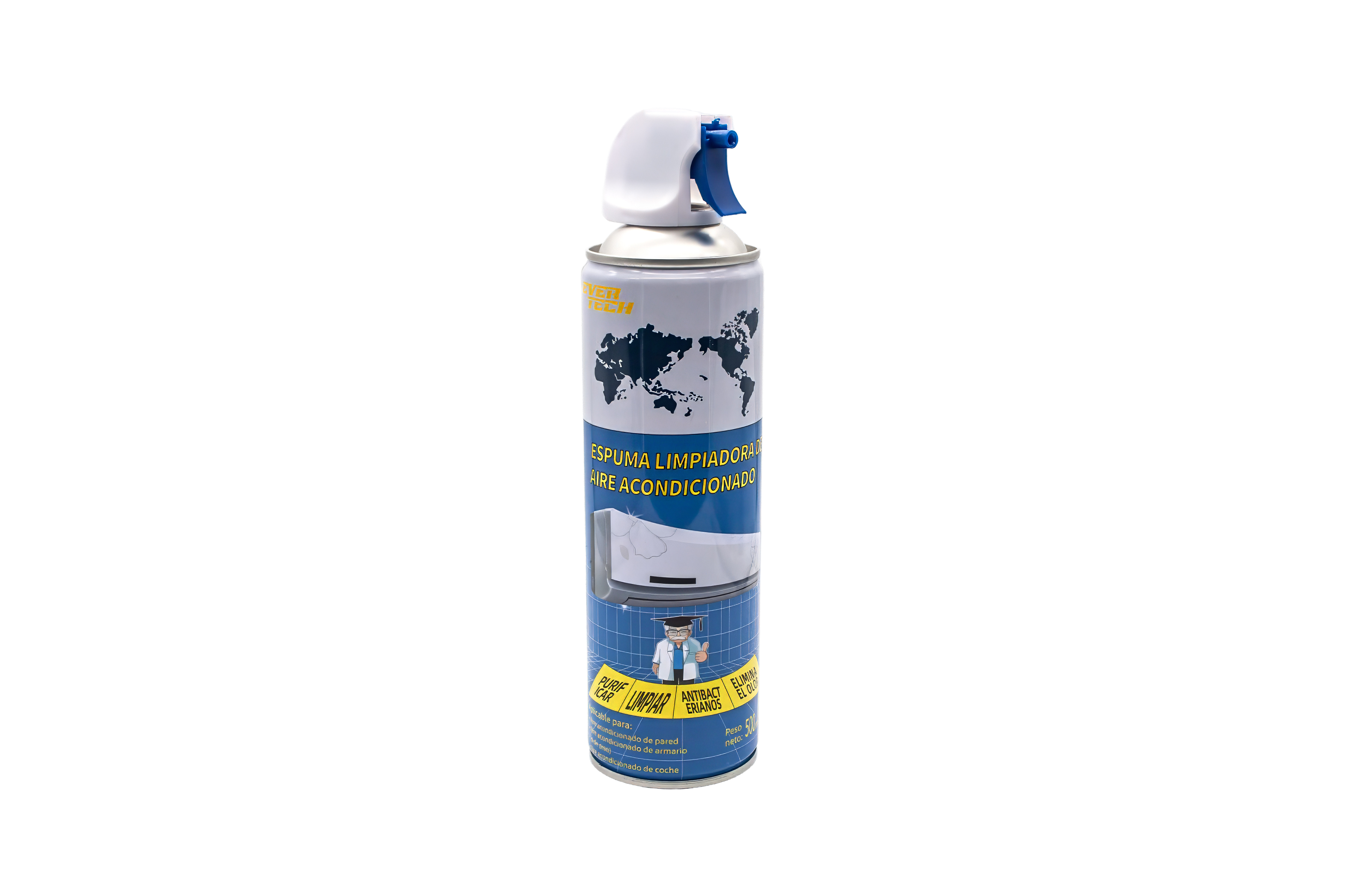 ESPUMA LIMPIADORA 500ML CON GATILLO EVERTECH